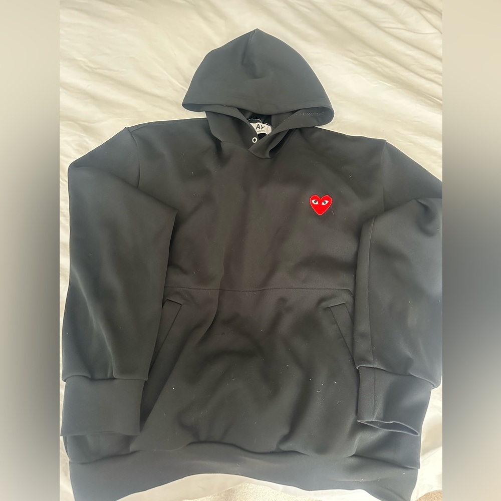 Comme des garcons sweatshirt with hood